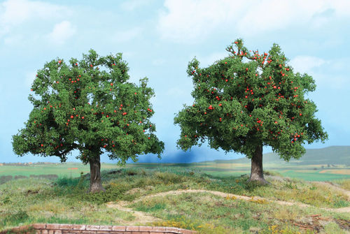 2 Apfelbäume 13 cm, Spur 0